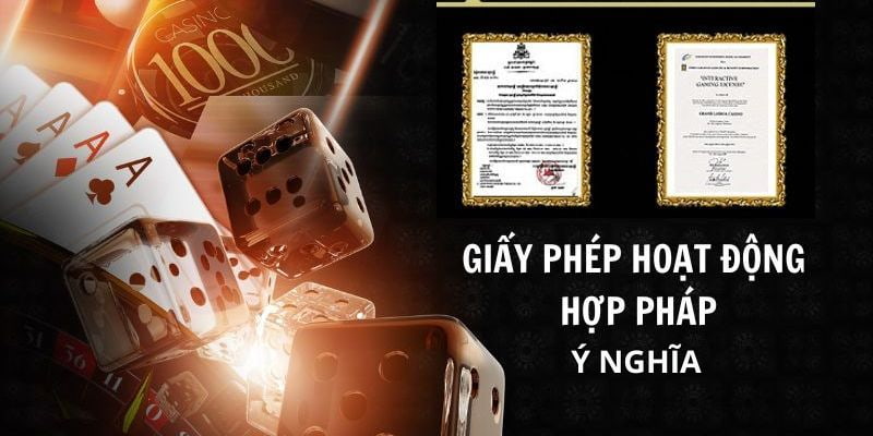 Ý nghĩa của giấy phép hoạt động hợp pháp